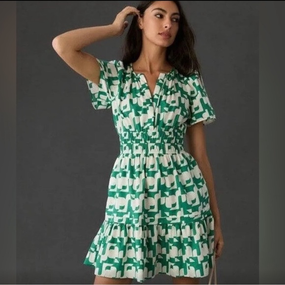 Anthropologie Somerset mini dress 3x - Picture 6 of 10
